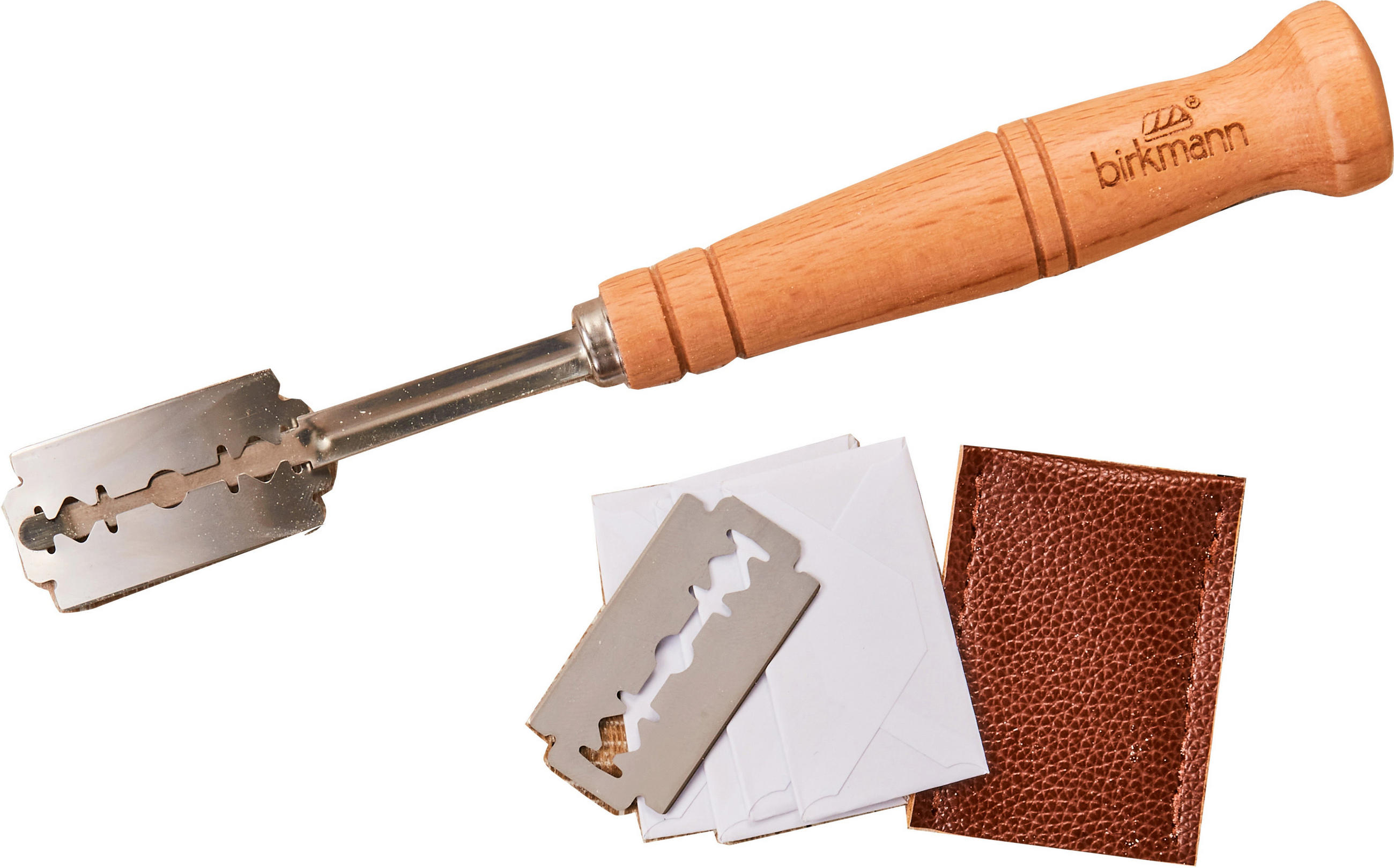 DEKORIERMESSER für Brot Laib & Seele 19 cm - Braun, Keramik (2/2/1cm) - Birkmann