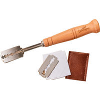 DEKORIERMESSER für Brot Laib & Seele 19 cm - Braun, Keramik (2/2/1cm) - Birkmann