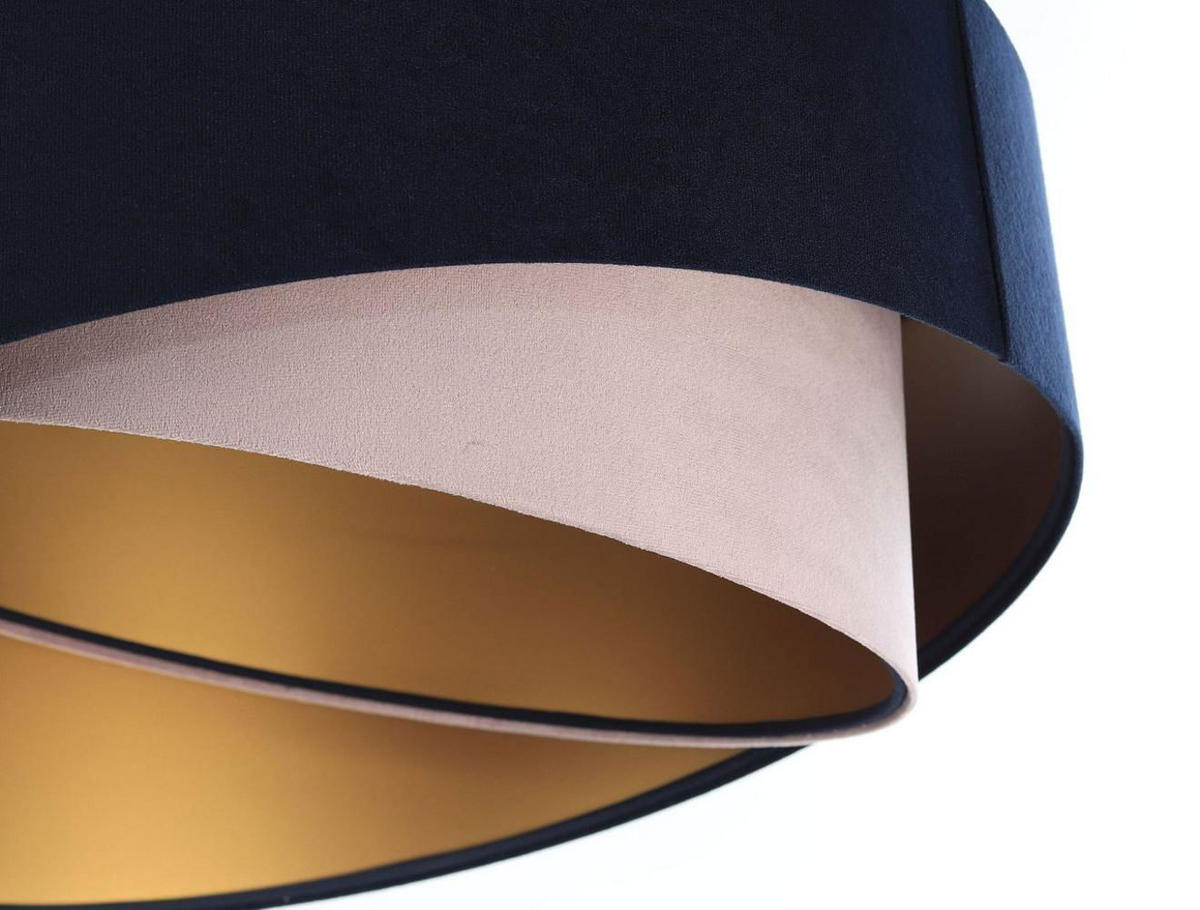 HÄNGELEUCHTE Blau 50/23 cm - Pink, Kunststoff (50/1.3/23cm) - ONZENO