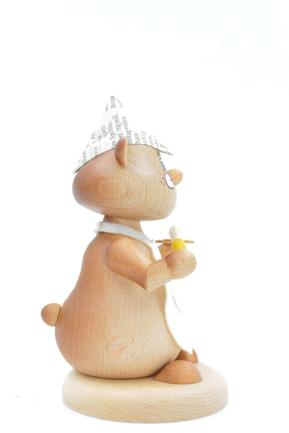 RAUCHFIGUR Hamster Maler 13 cm - Multicolor, Holz (8/13/0.1cm)