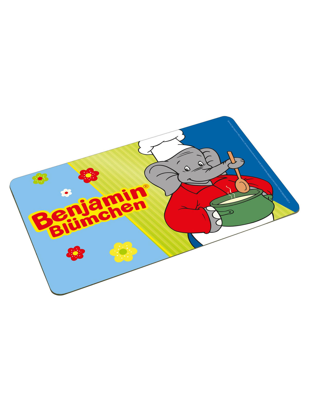 BRETTCHEN Benjamin Blümchen Mehrfarbig 14,5 x 23,5 cm - Multicolor, Kunststoff (14.5/23.5cm) - United Labels