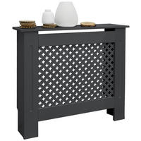 OBLOŽENÍ RADIÁTORU s voštinovým vzorem 78 x 19 x 82 cm antracit - antracitová, kompozitní dřevo (19/78/82cm) - ML-DESIGN