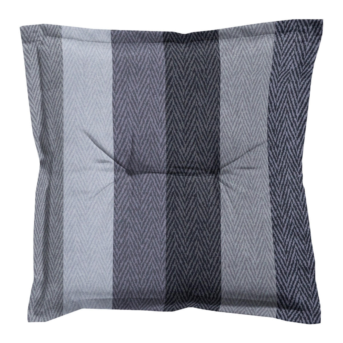 SITZKISSEN Victoria 50/50 cm 4er-Set - Grau, Textil (50/5/50cm) - Madison