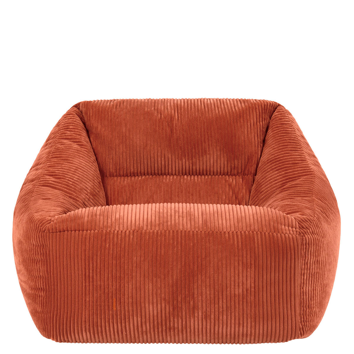 SITZSACK Cord Sessel Natalia - Terracotta, Textil (97/73/84cm) - icon