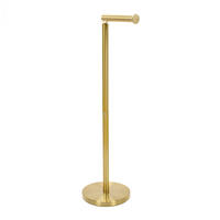 TOILETTENPAPIERHALTER Lokia - Goldfarben, Metall (21.5/55.5/15cm) - NUXIO