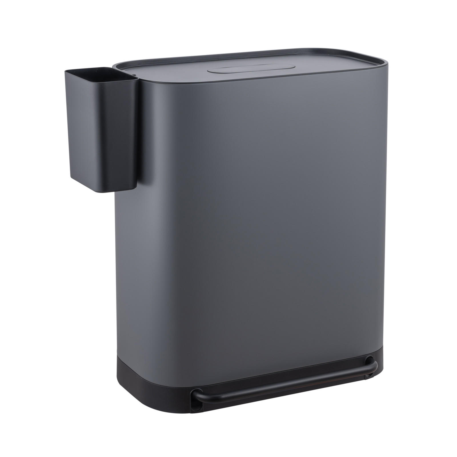 MÜLLEIMER MLT2X30 - Grau, Metall (57.5/68.5/37.5cm) - SVITA