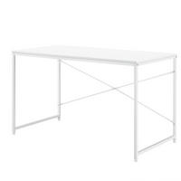 SCHREIBTISCH Røros - Weiß, Holzwerkstoff/Metall (60/120/72cm) - [en.casa]