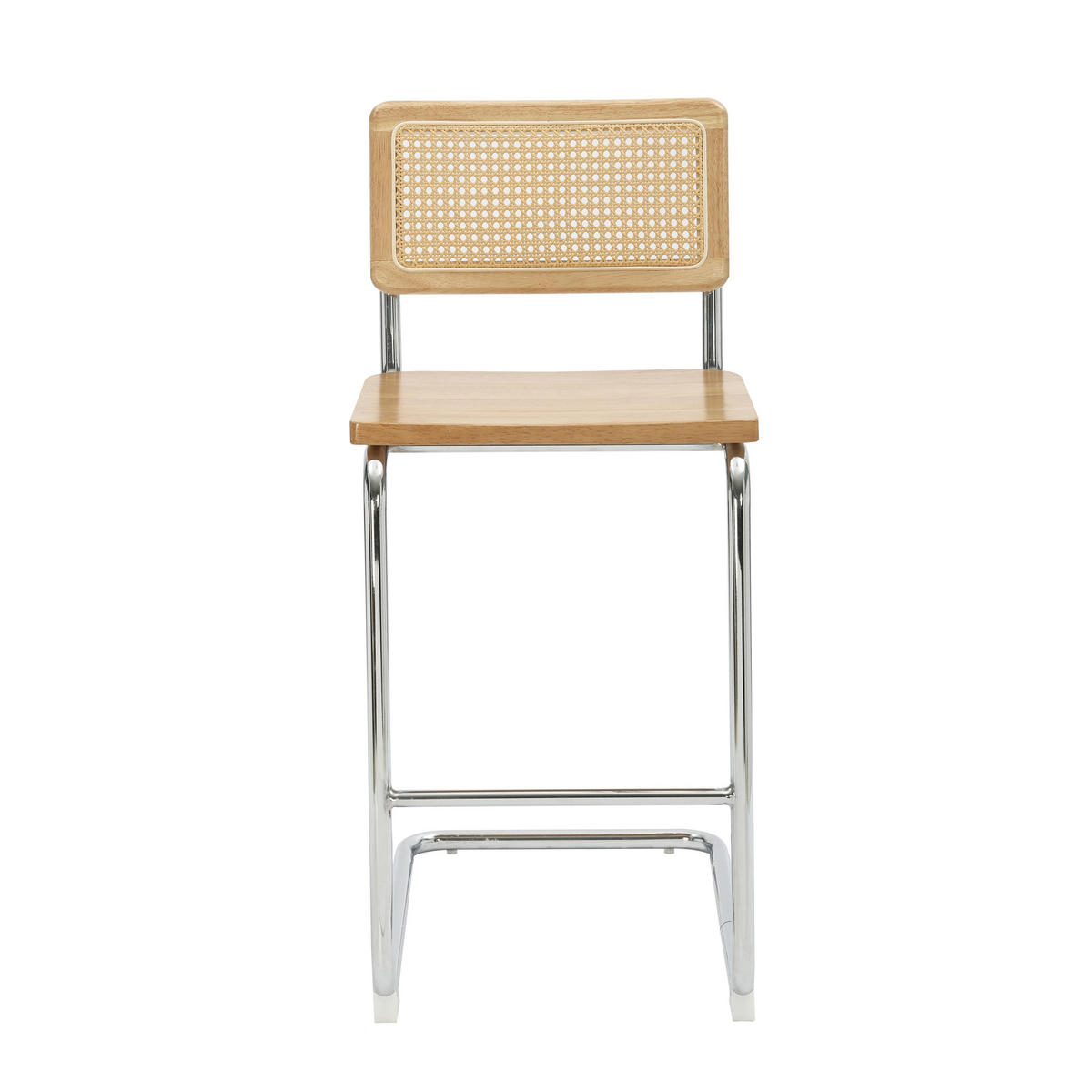 STUHL 2-tlg., Beige - Beige, Holz (45/96/55cm) - Oviala