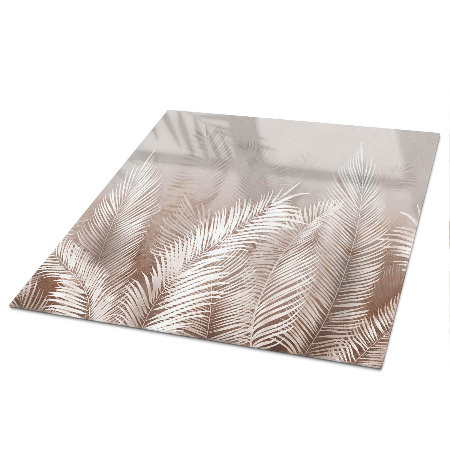 Wallfluent Tischplatte Braun 50x0.4x50 cm