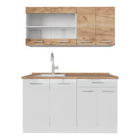 Honigeiche/Weiß, Holzwerkstoff (140/81.6/60cm) - Vicco