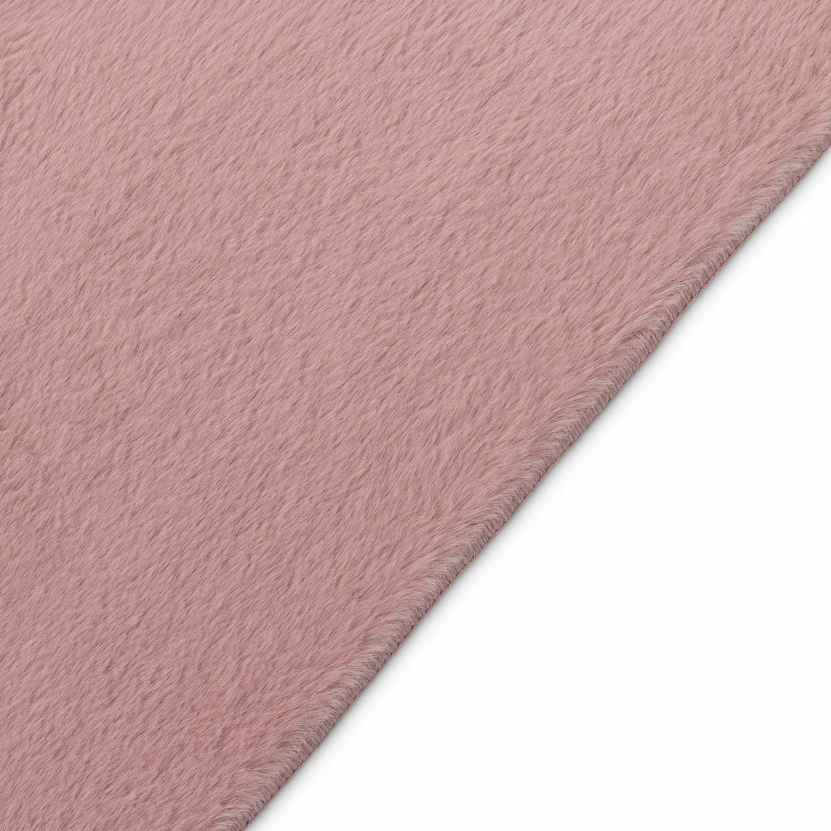 KURZFLORTEPPICH LUMI rosa kuschelweich waschbar 180/240 cm - Rosa, Textil (180/240cm) - Tapiso