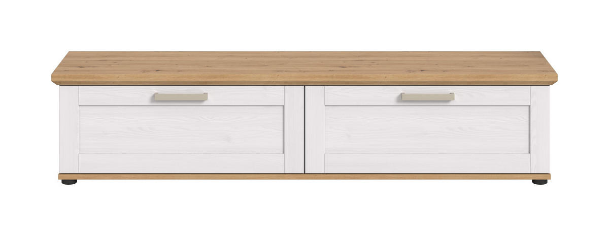 LOWBOARD VERONA (B/H/T: ca. 164/37/40 cm) in Sibiu Lärche Nachbildung/Sibiu Lärche Nachbildung - Lärchefarben, Holzwerkstoff (164/37/40cm)