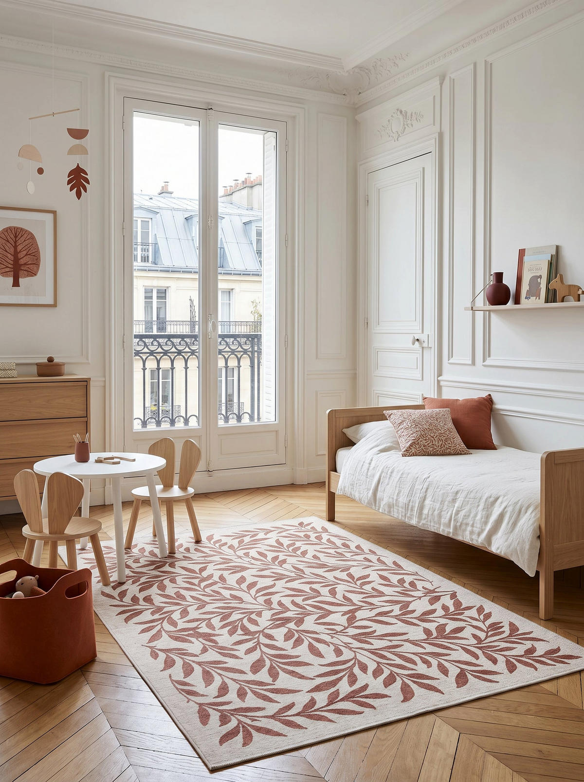 TEPPICH aus recycelten Fasern im Designstil rosa - Rosa, Textil (120/170cm) - AFK Living