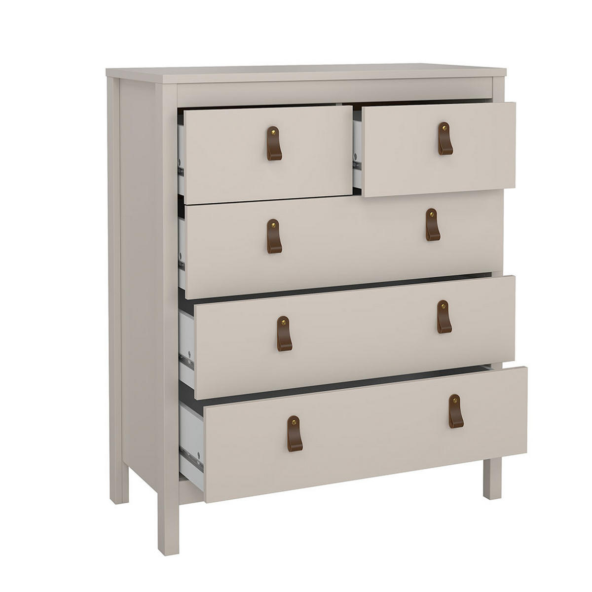 KOMMODE, Madrid, Kaschmir, Holzwerkstoff, 83 x 39 x 99 cm - Kaschmir, Holzwerkstoff (83/99/39cm) - ebuy24
