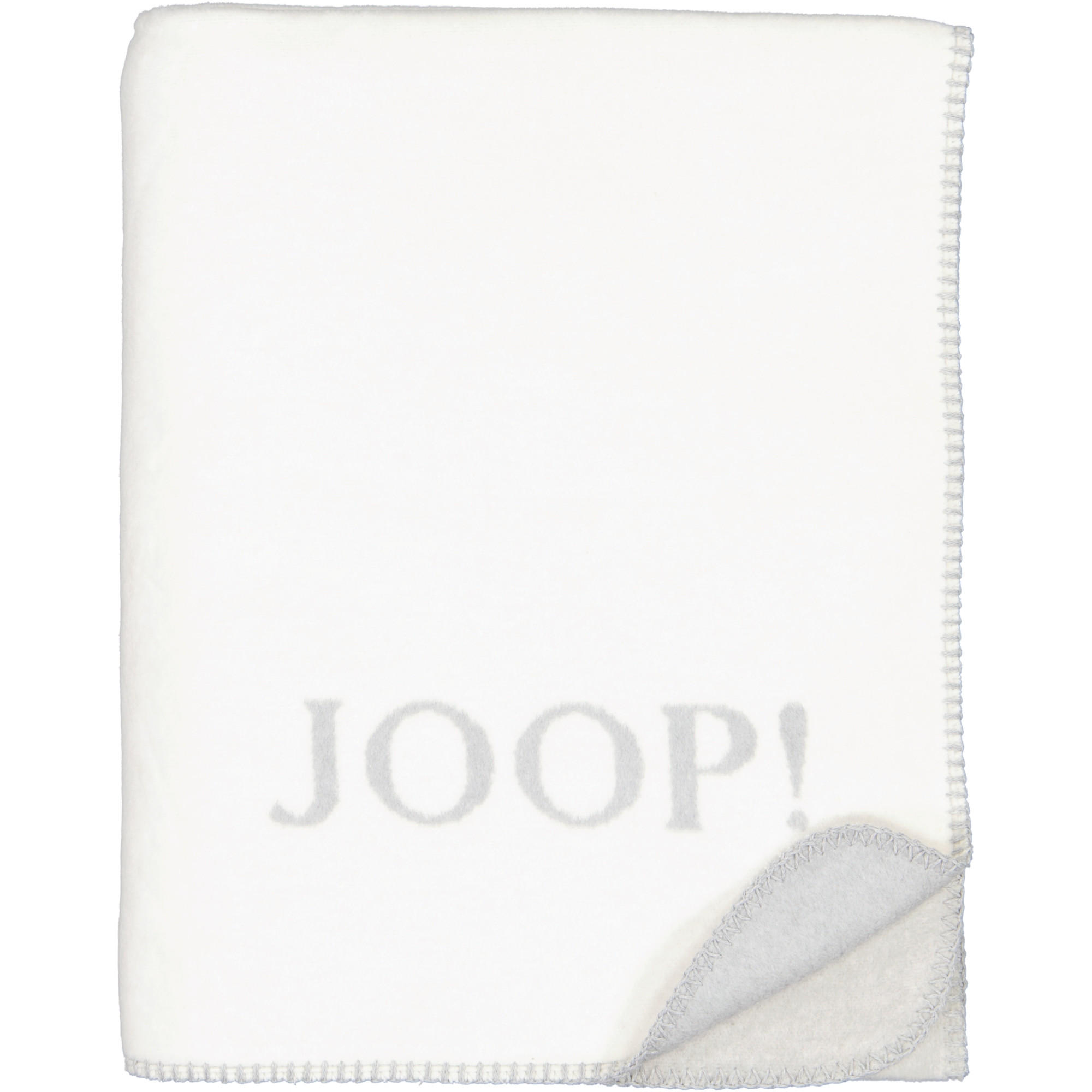 WOHNDECKEN SPLIT STEIN - Grau, Textil (150/200cm) - Joop!
