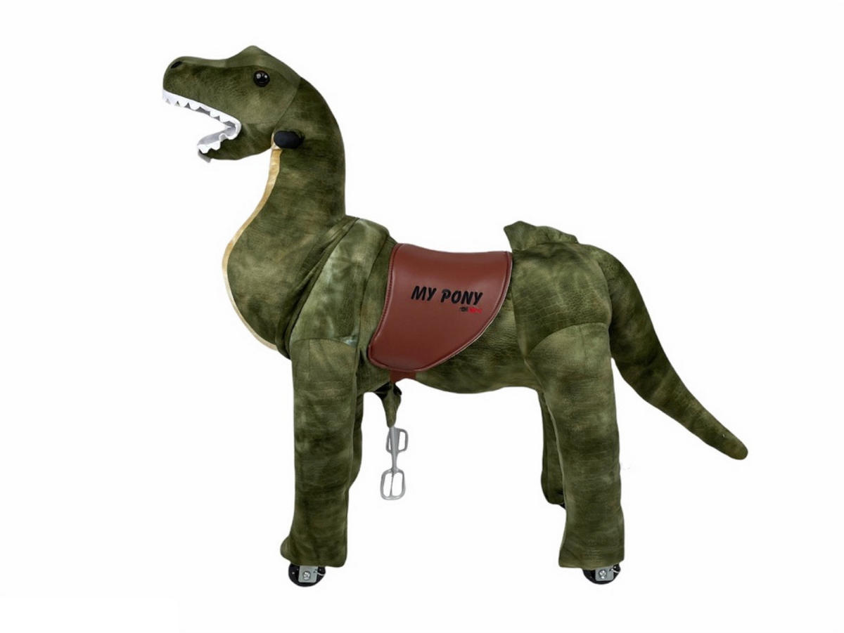 REITDINO Rex Größe M - Grün, Kunststoff (97/35/100cm) - TPFLiving