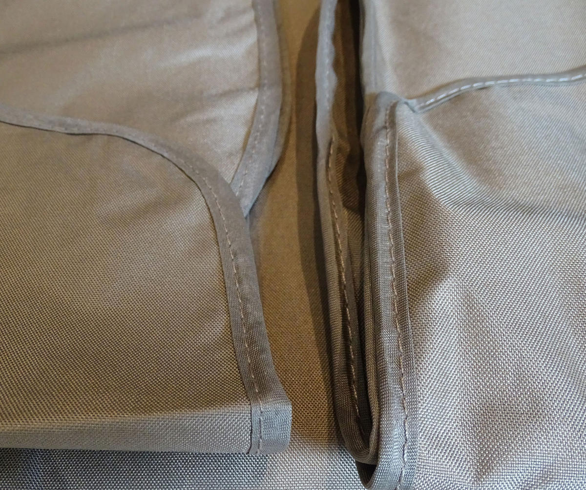 ERSATZDACH Hollywoodschaukel 145x200 cm Taupe - Taupe, Textil (145/18/200cm) - QUICK STAR