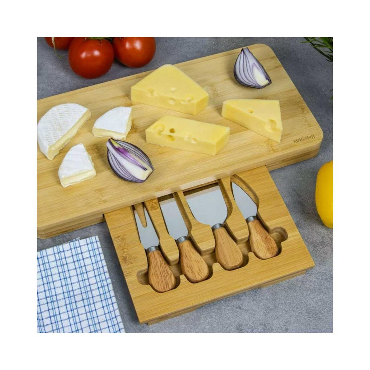 SCHNEIDEBRETT Beige 40/19.5/3.2 cm KH1567 - Beige, Naturmaterialien (19.5/40cm) - Kinghoff 