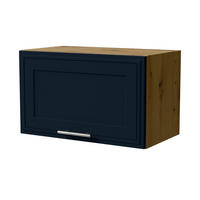 KLAPPHÄNGESCHRANK Salo W4B/60 Eiche Artisan / Indigo Matt 60 / 32,5 / 36cm - Blum Aventos Klappenbeschlag - Eiche Artisan/Dunkelblau, Holz/Holzwerkstoff (60/36/32.5cm) - Feldmann-Wohnen