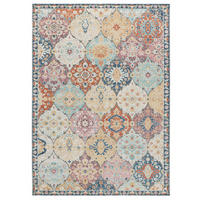 OUTDOORTEPPICH Mehrfarbiger Luna 80/150 cm - Multicolor, Kunststoff/Textil (80/150cm) - Atticgo