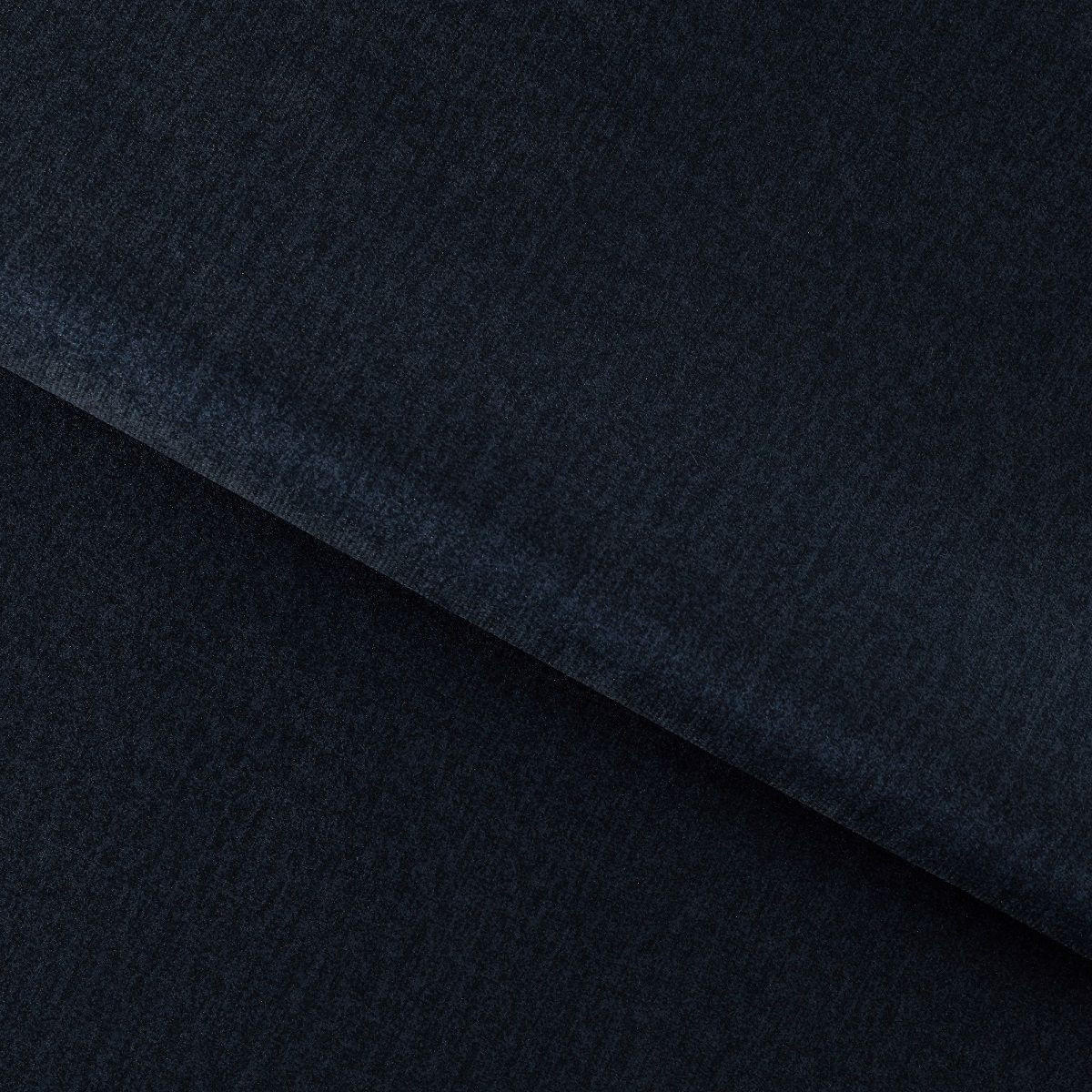 WOHNLANDSCHAFT mit Schlaffunktion, beidseitig montierbar - Dunkelblau/Pinienfarben, Holz/Textil (326/92/202cm) - Eltap