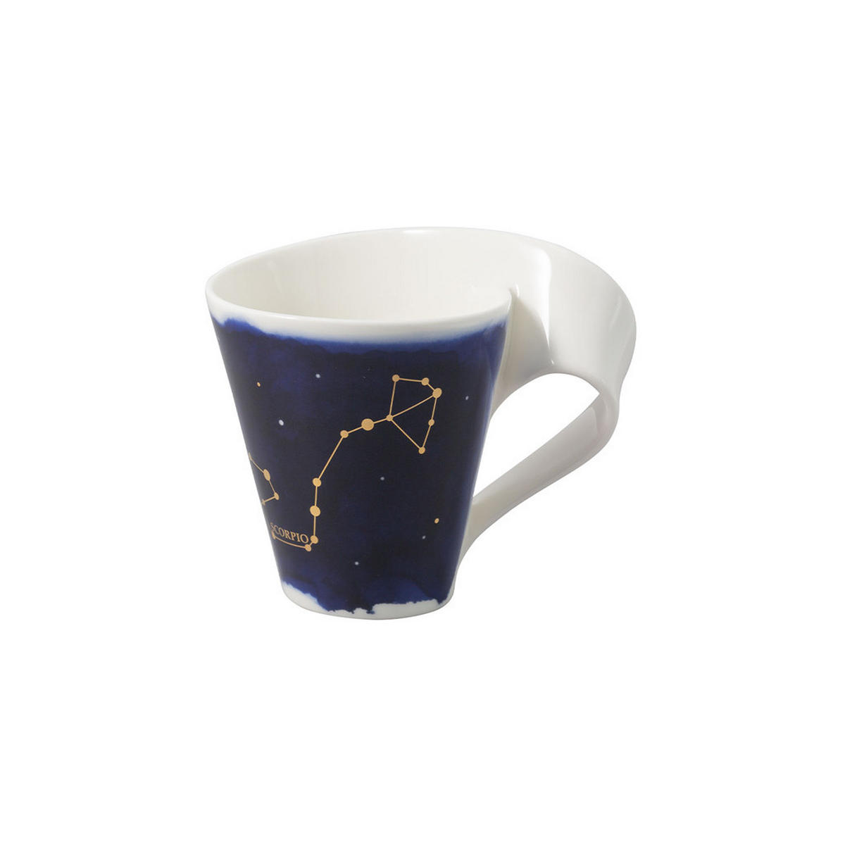 TASSE SKORPION NewWave Stars weiß-blau 300 ml - Blau/Weiß, Keramik (0.3L) - Villeroy & Boch