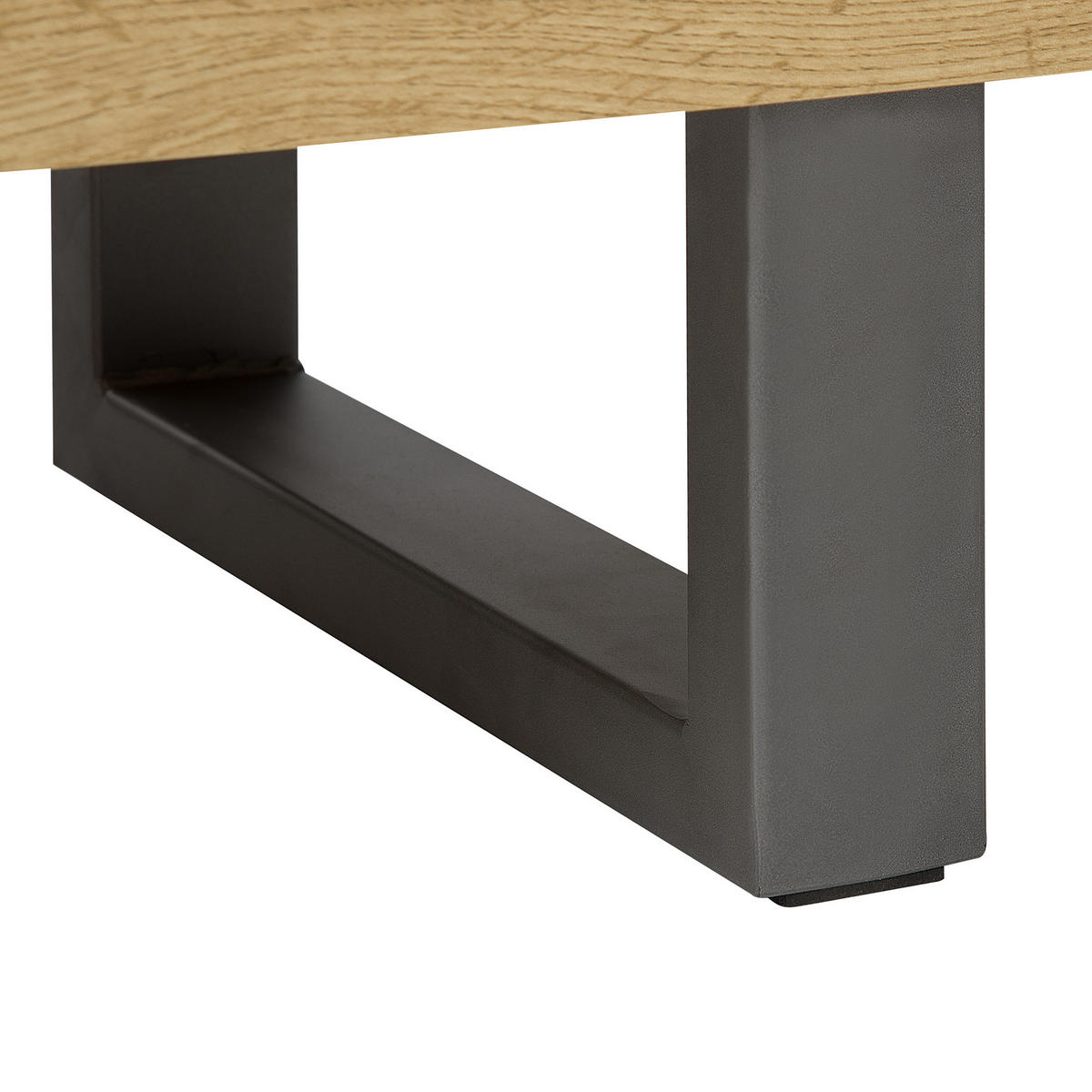SCHRANK Hellbraun Timber - Braun, Holzwerkstoff (94/79/42cm) - Beliani