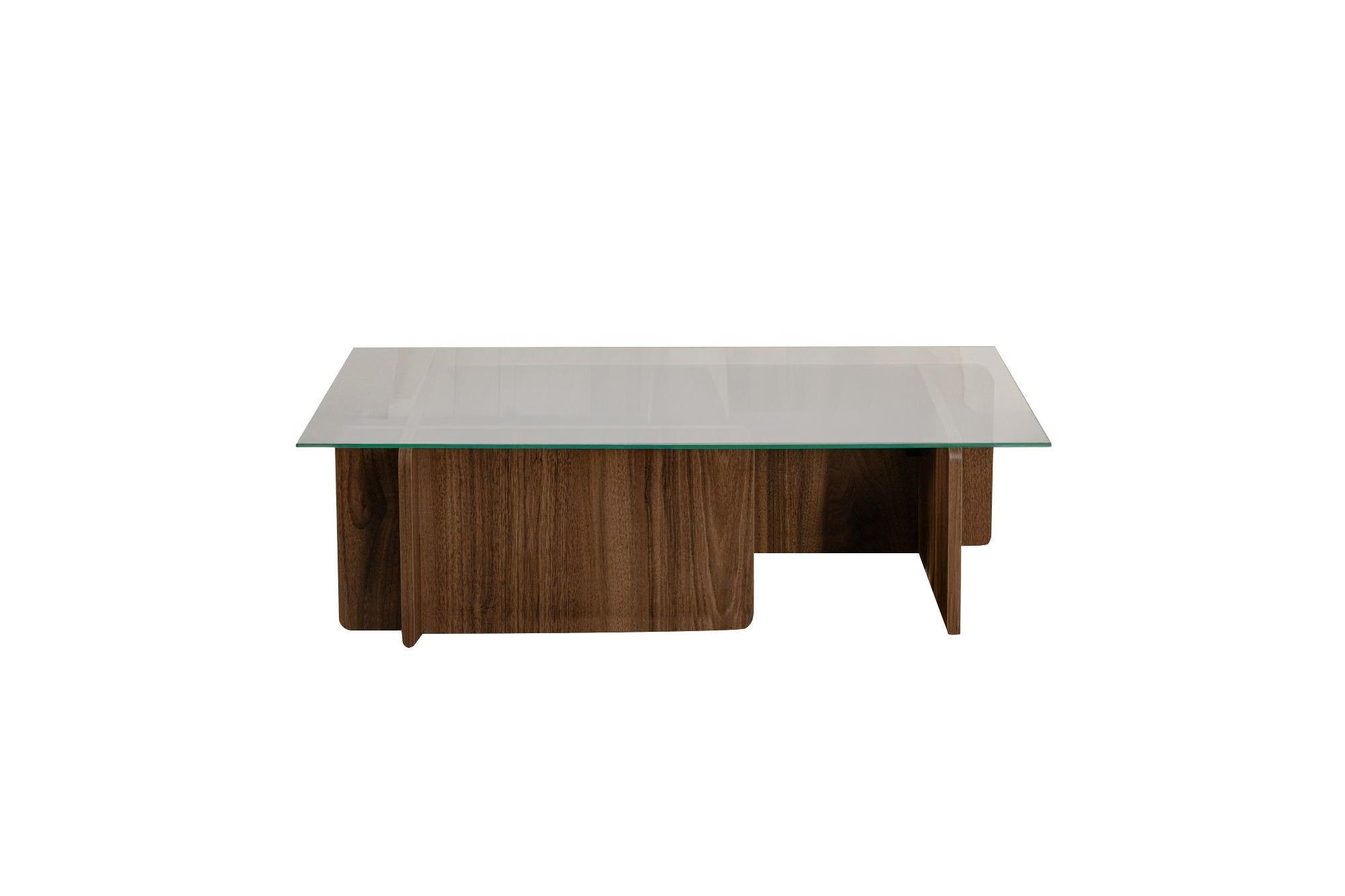 COUCHTISCH Flavio Nussbaum - Nussbaumfarben, Holzwerkstoff (65/105/30cm) - Habitat Garten