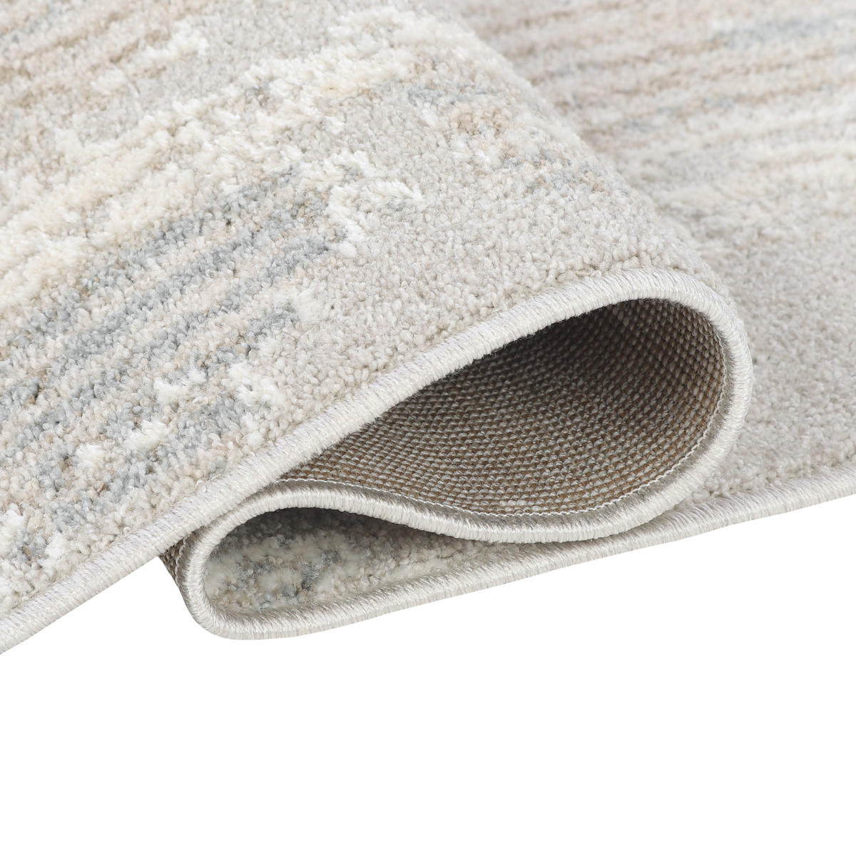 TEPPICH TREND Hellgrau 80/150 cm - Hellgrau, Textil (80/150cm) - Tapiso