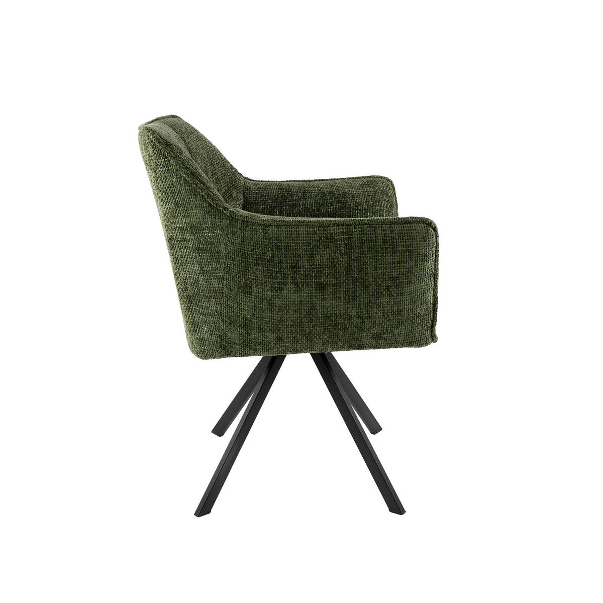 SESSEL Raster - Grün - 60/63/81 cm - 2er-Set - Grün, Textil (63/81/60cm) - Hoyz Collection