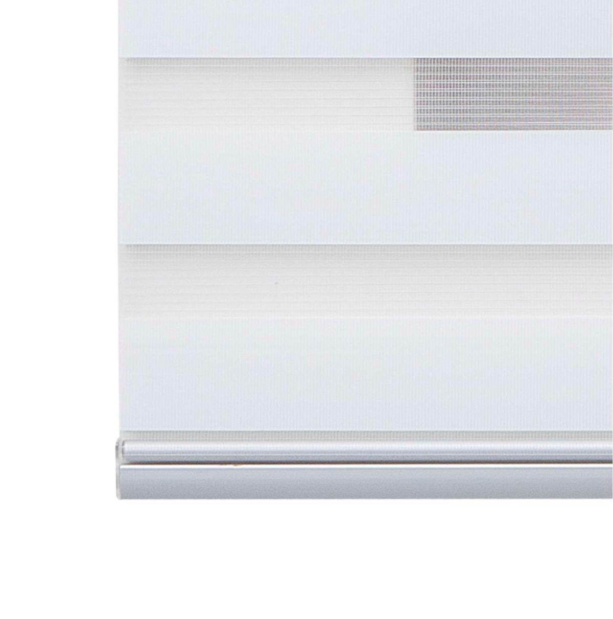 DOPPELROLLO Weiß 160x250 cm - Weiß, Kunststoff (160/250cm) - STORESDECO
