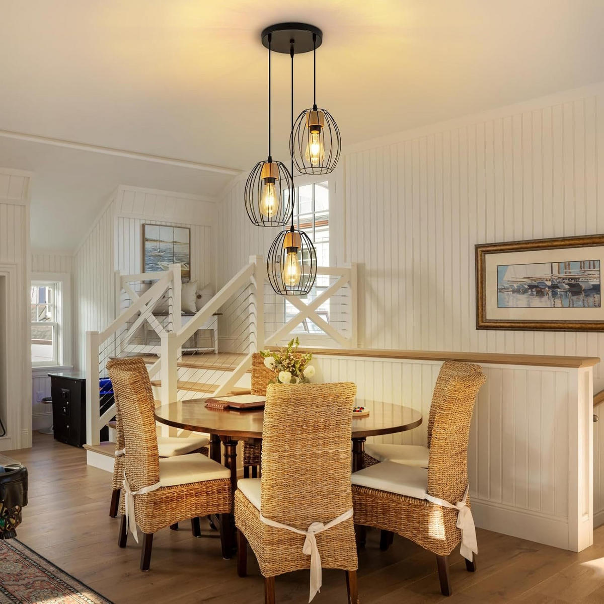 PENDELLEUCHTE BELL Ⅲ 24/17/147 cm - Schwarz, Metall (24/17/147cm) - Nettlife