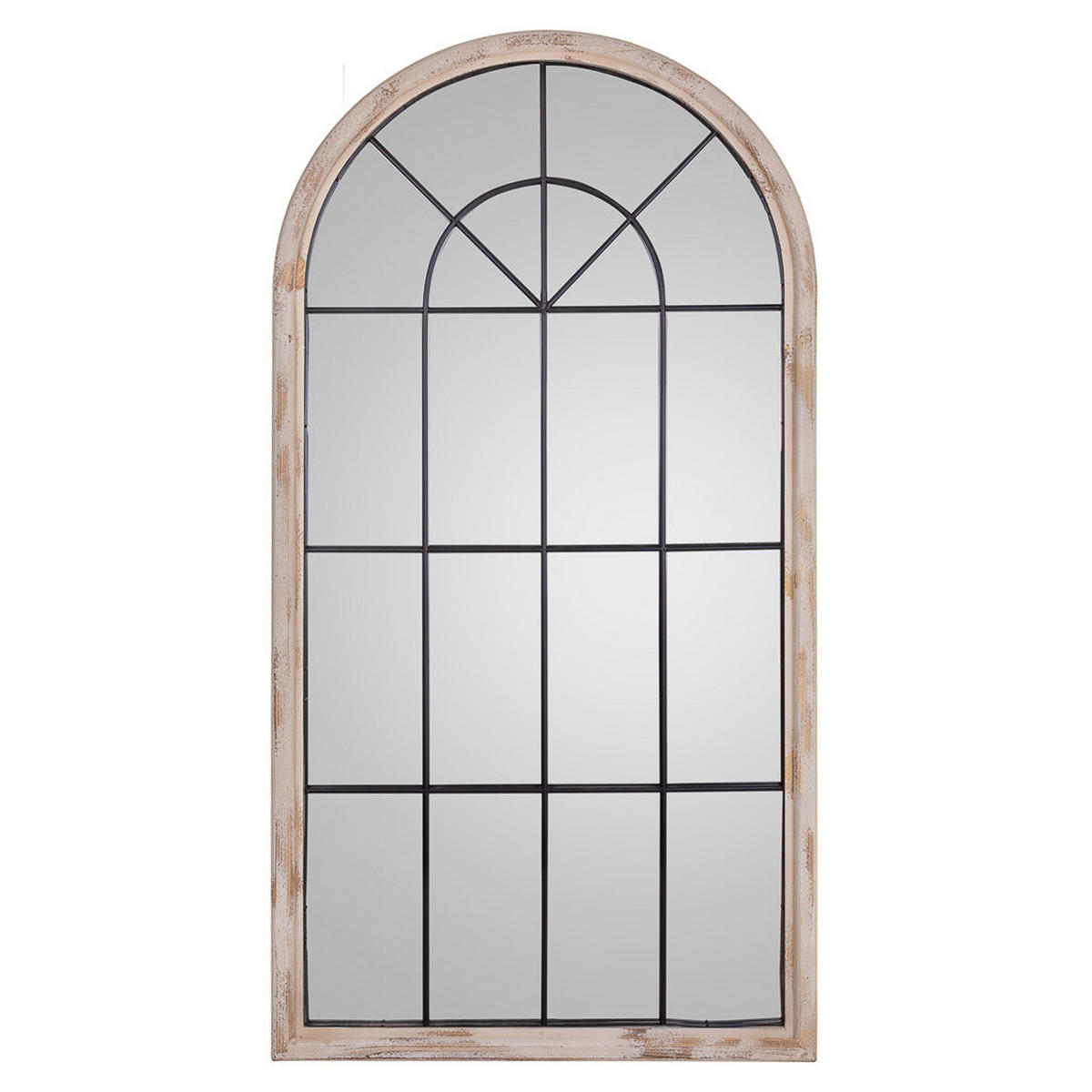 SPIEGEL aus Holz 86x4x168 cm - Weiß, Holzwerkstoff (86/168/4cm) - Wanderlust