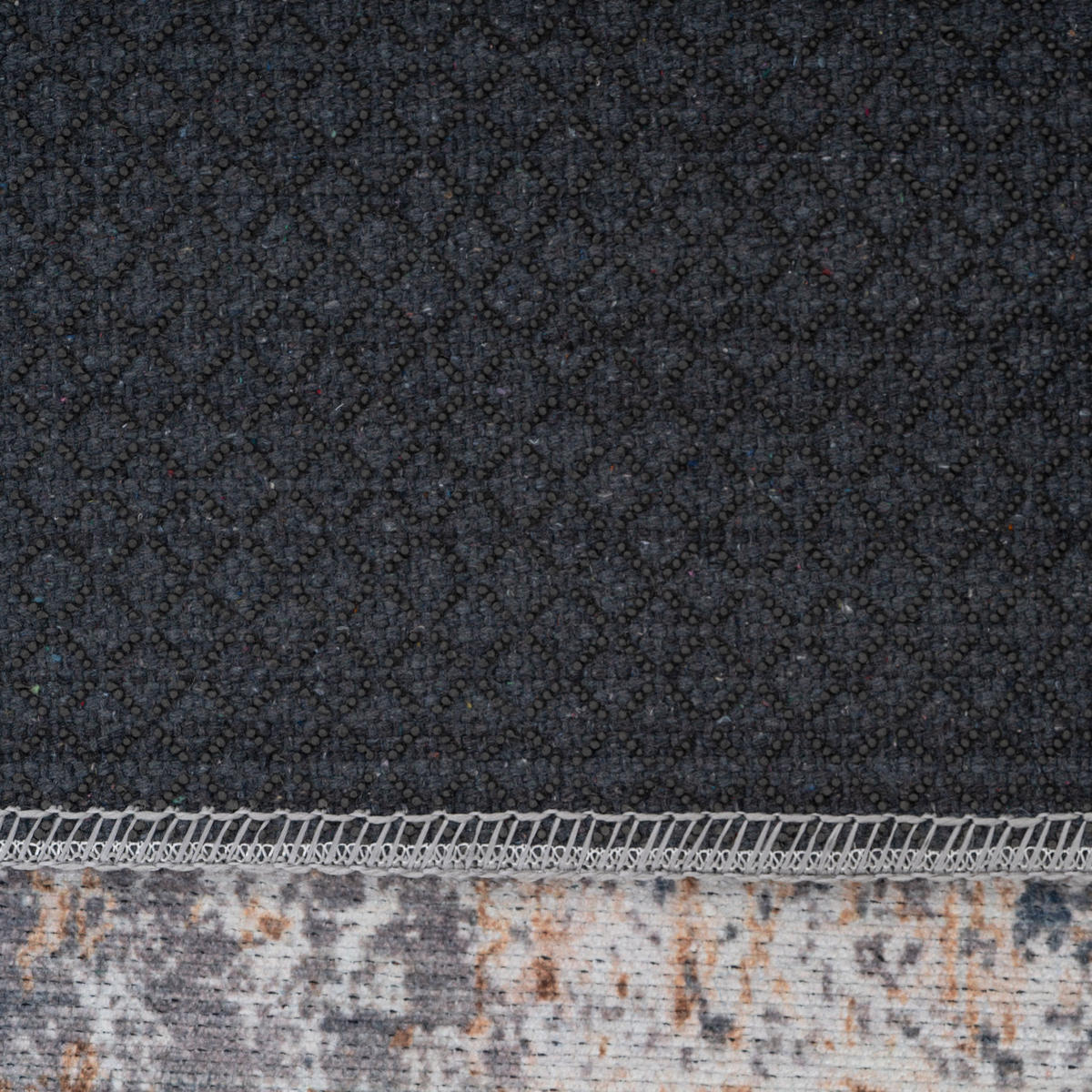 FLACHWEBETEPPICH Tobin - Grau, Textil (120/170cm) - Kukoon Rugs
