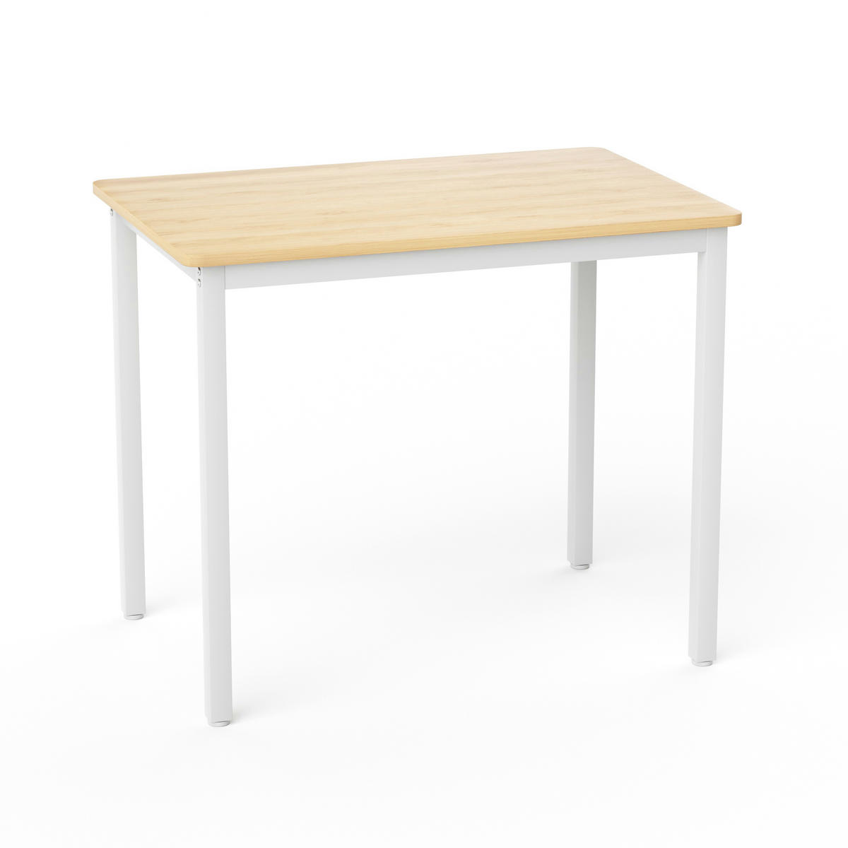 ESSGRUPPE DE-39325 3-teilig, mit 2 Stühlen Weiß - Weiß, Holzwerkstoff (90/75.5/60cm) - ComfortXL