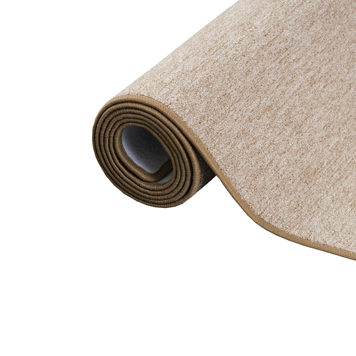 FEINSCHLINGEN VELOUR TEPPICH STRONG - Beige, Textil (100/400cm) - Snapstyle