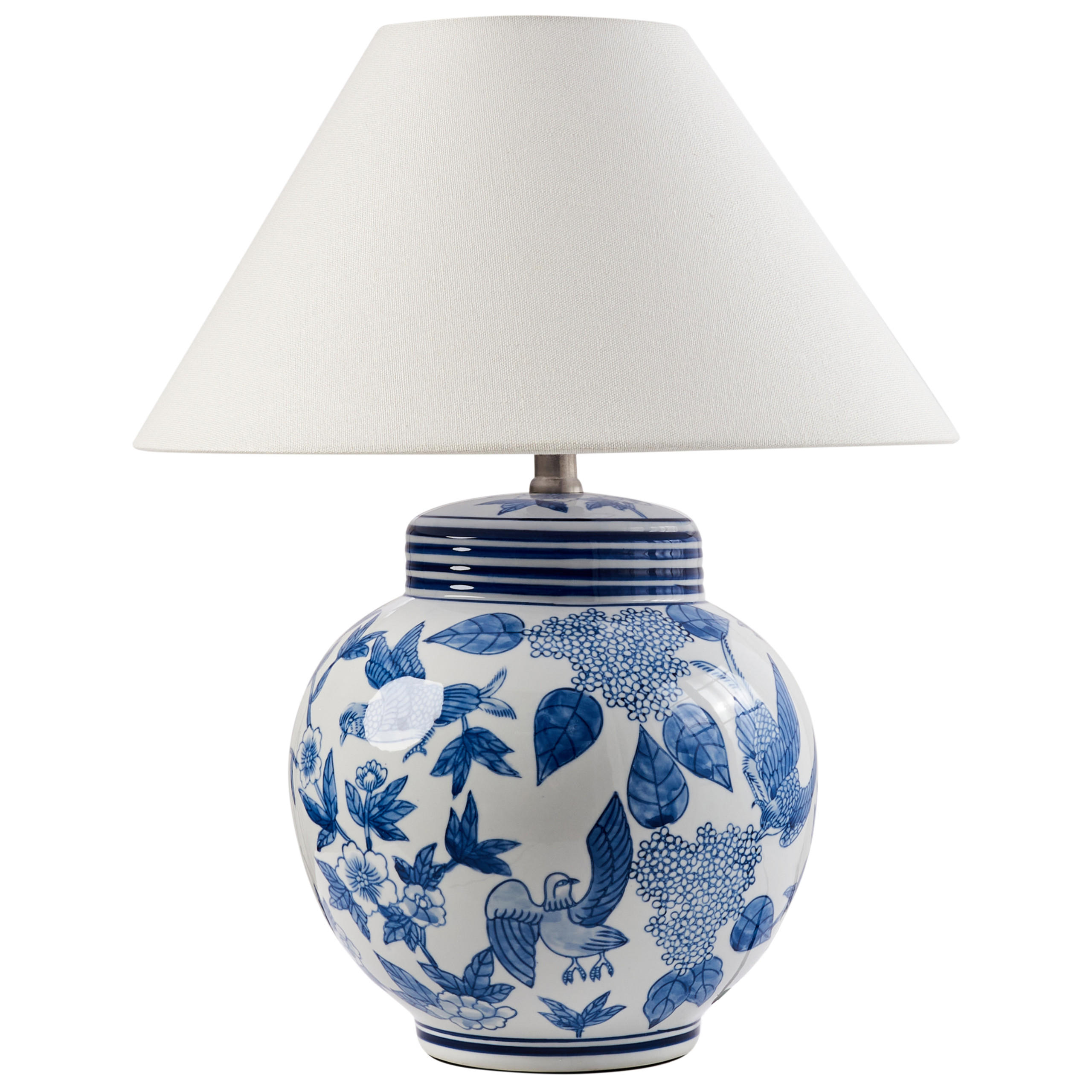 Beliani STOLNÍ LAMPA Bílá Arunca