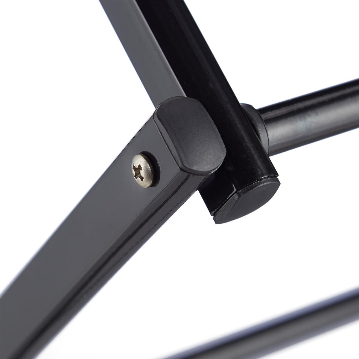 STOJAN na prádlo - čierna, kov/plast (73/105/37cm) - Relaxdays