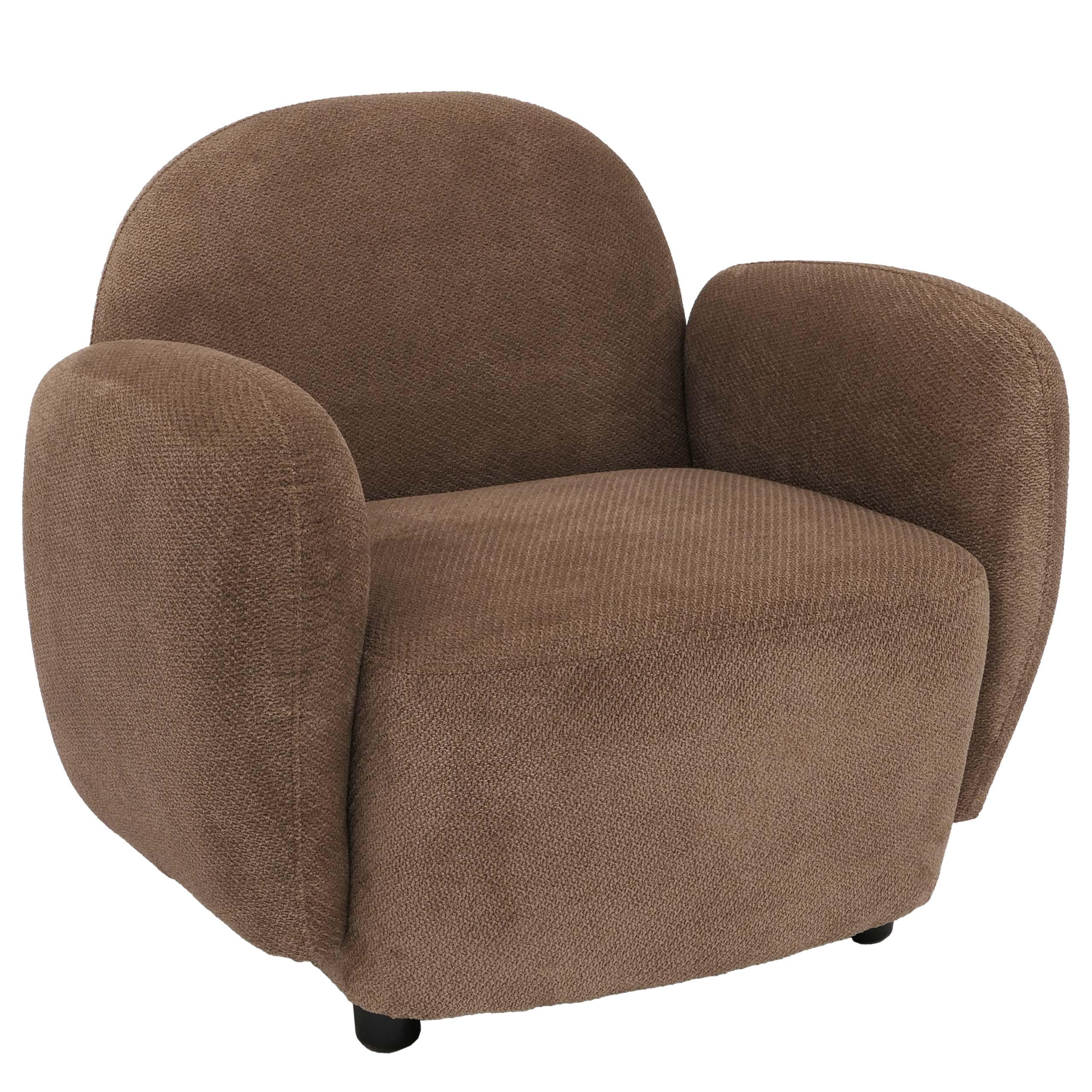 SESSEL Braun - Braun, Textil (86/77/56cm) - MCW