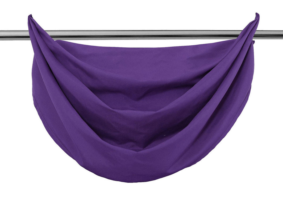 VORHANG ZAGREB HxB 175x140 cm Lila - Lila, Textil (140/175cm) - Gardinenbox