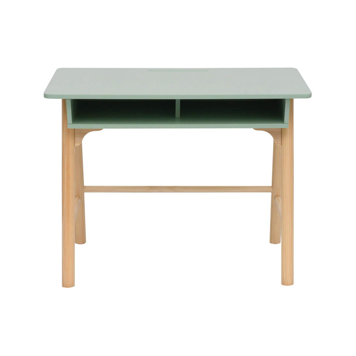 KINDERTISCH Grün 50/90/70 cm - Pastellgrün, Holzwerkstoff (90/70/50cm) - Mobili Rebecca