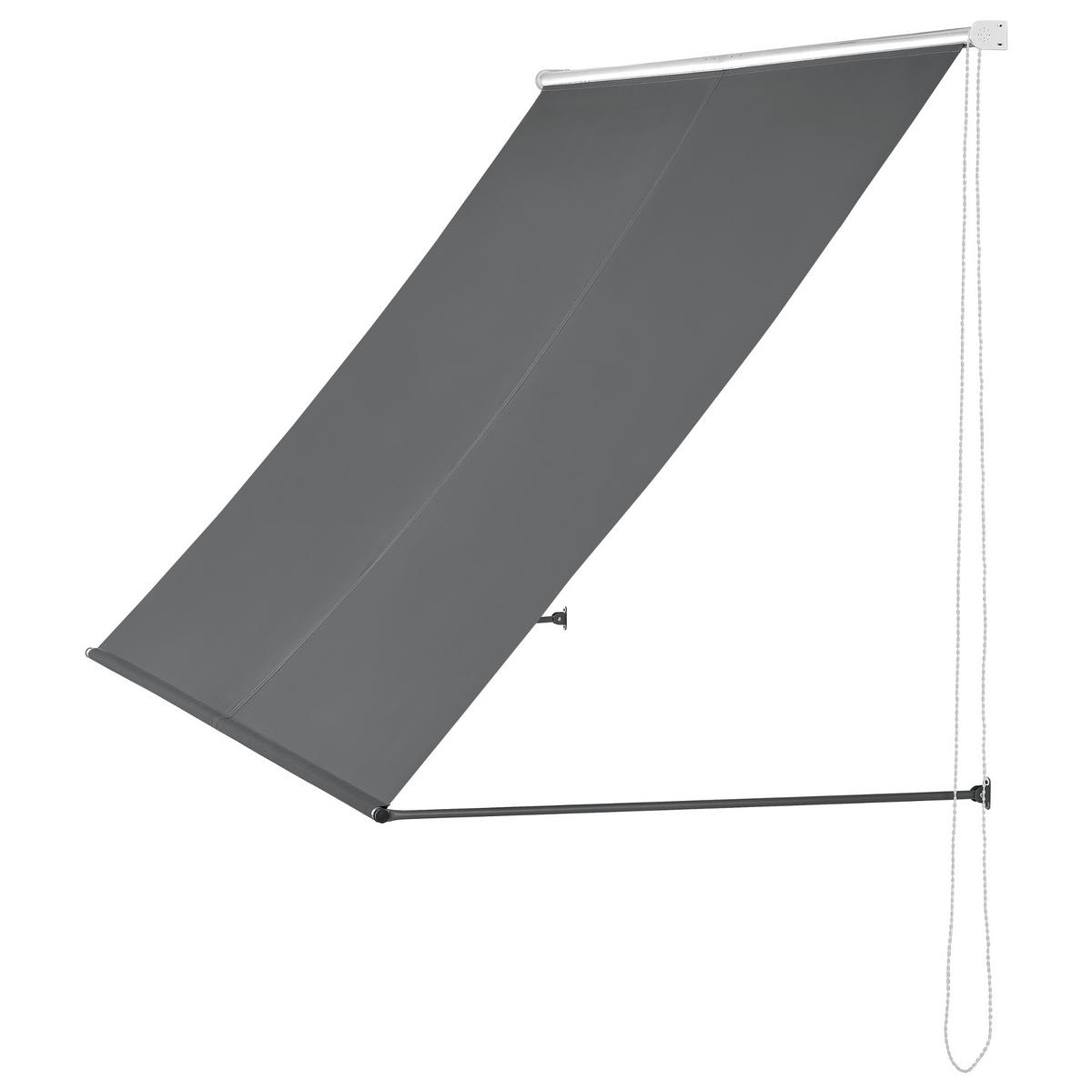 MARKISE Malaga - Grau, Textil (150/0.1/120cm) - pro.tec