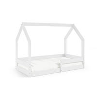 HAUSBETT POLA Weiß 164x88x124 cm - Weiß, Holz - FURNLUX