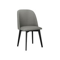 STUHL Monti 3, Holzfarbe: Schwarz - Schwarz/Grau, Holz (48/83/55cm) - MIRJAN24