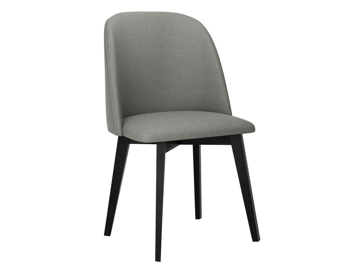 STUHL Monti 3, Holzfarbe: Schwarz - Schwarz/Grau, Holz (48/83/55cm) - MIRJAN24