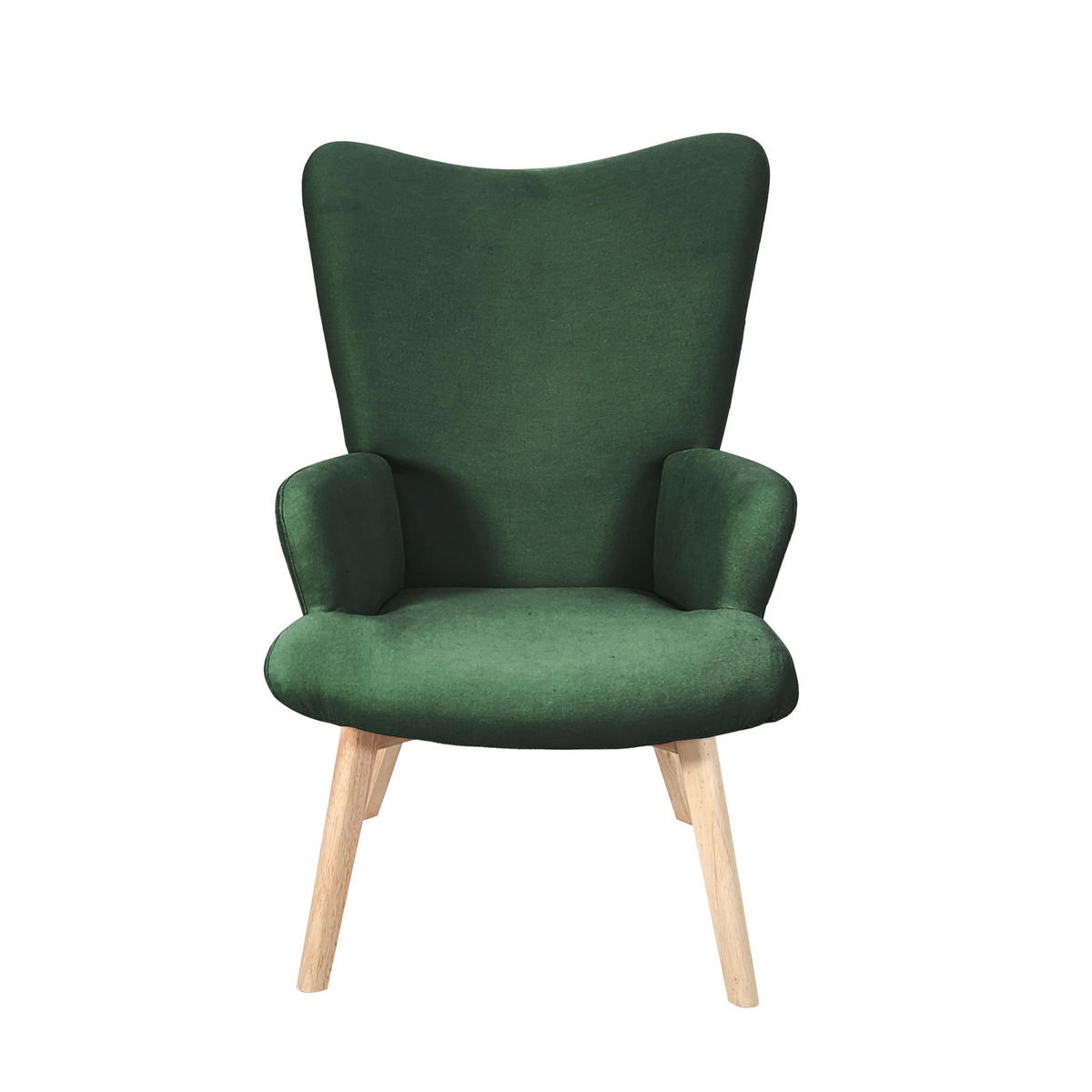 OHRENSESSEL Olav - Dunkelgrün, Textil (64/96/70cm) - SVITA