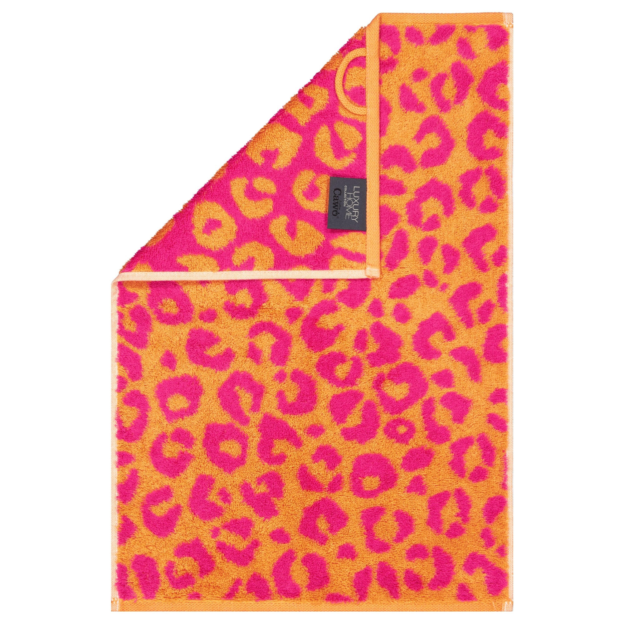 GÄSTETUCH TWO-TONE LEO 540 PINK - 23 - Rosa, Textil (30/50cm) - Cawoe