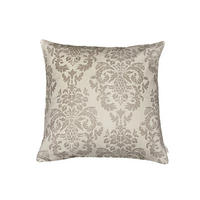 KISSENNHÜLLE Epoche linen-taupe 50/50 cm - Ecru, Textil (50/50cm) - beties Heimtextil