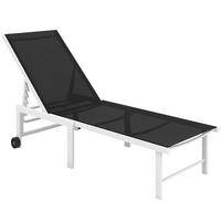 GARTENLIEGE Grau 1 Stück - Grau, Naturmaterialien (60/84/166cm) - GiPP