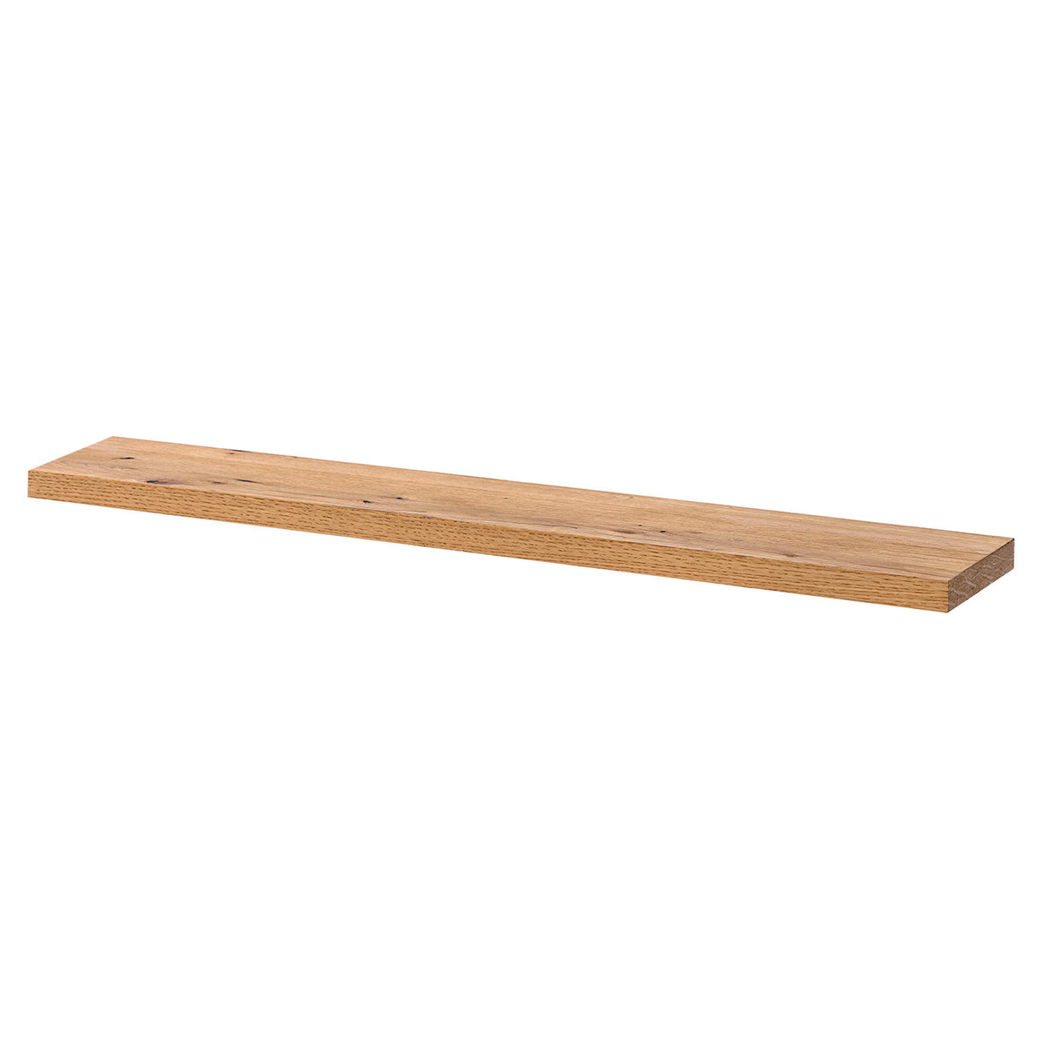 WANDBOARD - Echtholzfurnier - Eiche - Eichefarben, Holzwerkstoff (90/3/20cm) - home24